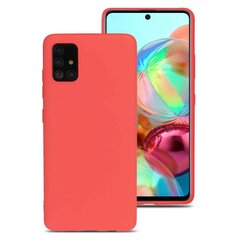 Hallo Liquid Silicone Back Case силиконовый чехол для Samsung Galaxy A42 Красный цена и информация | Чехлы для телефонов | pigu.lt