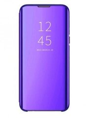 Telefono dėklas Hallo Clear View Book Case, skirtas Xiaomi Redmi 8A, violetinis kaina ir informacija | Telefono dėklai | pigu.lt