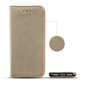 Telefono dėklas Hallo Smart Magnet Book Case, skirtas Samsung Galaxy A42, auksinis kaina ir informacija | Telefono dėklai | pigu.lt