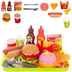 Žaislinis maistas Fast food kaina ir informacija | Žaislai mergaitėms | pigu.lt