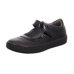 Туфли Superfit, черные цена и информация | Детские туфли | pigu.lt