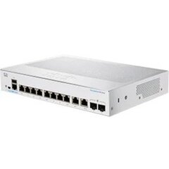 Сетевой коммутатор Cisco CBS350-8T-E-2G-EU Управляемый L2/L3 Gigabit Ethernet (10/100/1000) цена и информация | Коммутаторы (Switch) | pigu.lt