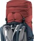 Deuter kuprinė Aircontact Lite 40+10 L, Raudona kaina ir informacija | Kuprinės ir krepšiai | pigu.lt