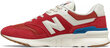 Kedai vyrams New Balance CM997HRG Team Red, raudoni kaina ir informacija | Kedai vyrams | pigu.lt