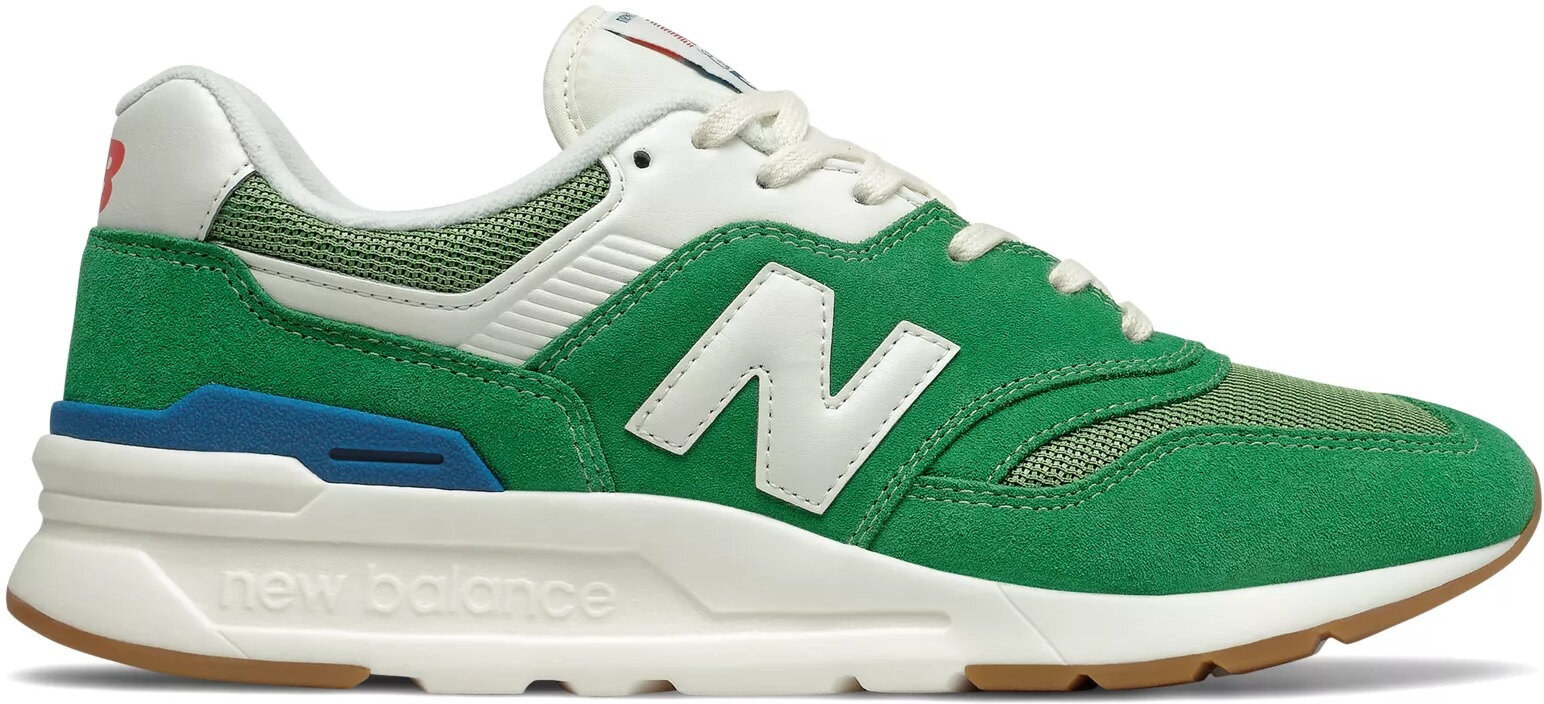 Kedai vyrams New Balance CM997HRL Varsity Green, žali kaina | pigu.lt