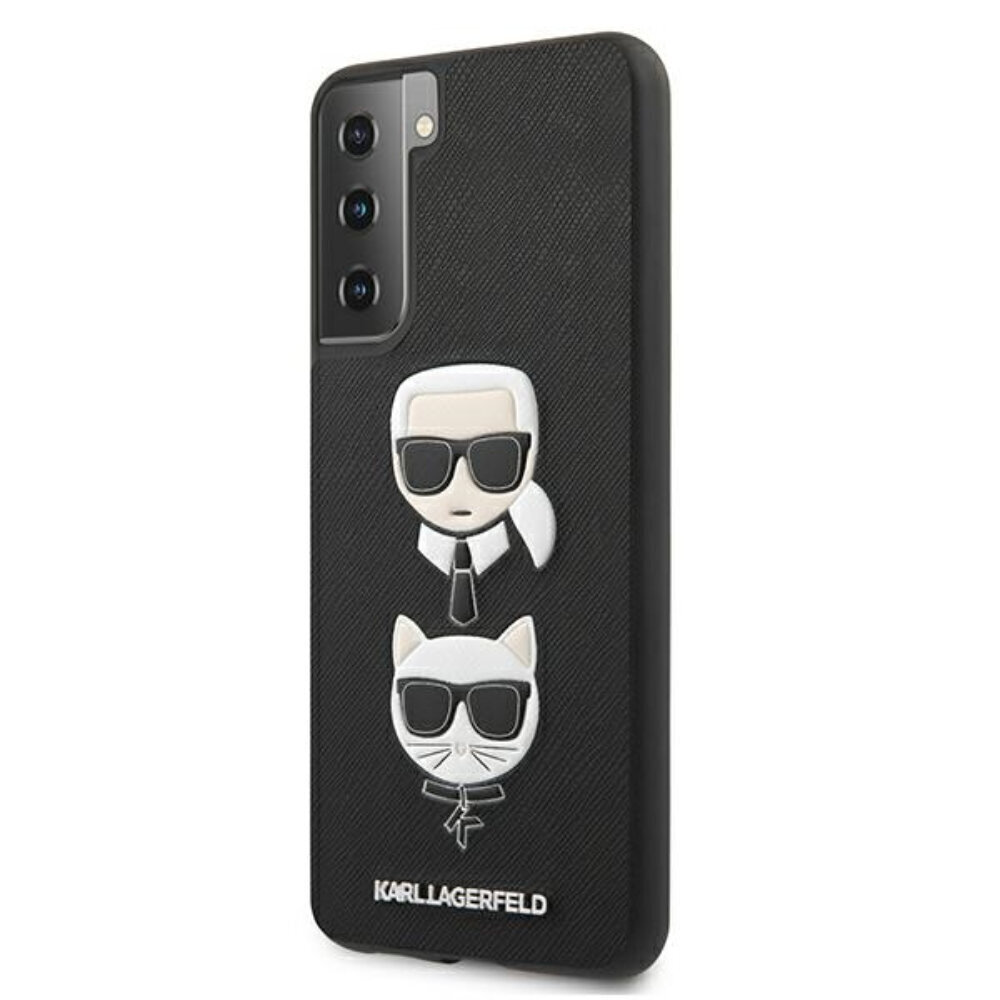 Karl Lagerfeld, skirtas Samsung S21 Plus, juodas kaina ir informacija | Telefono dėklai | pigu.lt