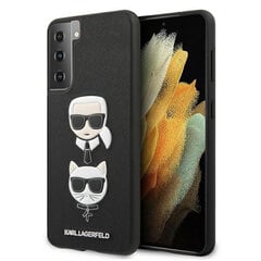 Karl Lagerfeld, skirtas Samsung S21 Plus, juodas kaina ir informacija | Telefono dėklai | pigu.lt