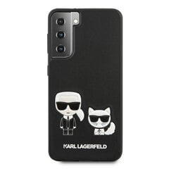 Karl Lagerfeld, для Samsung S21 Plus KLHCS21MPCUSKCBK, черный цена и информация | Чехлы для телефонов | pigu.lt