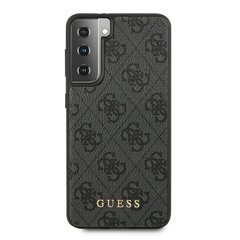 Guess dėklas, skirtas Samsung S21 Plus, 4G PU Metal Logo kaina ir informacija | Telefono dėklai | pigu.lt