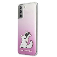 Чехол Karl Lagerfeld для Samsung S21 Ultra, розовый цена и информация | Чехлы для телефонов | pigu.lt