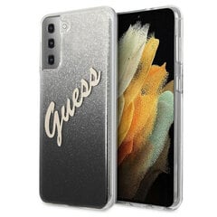 Dėklas Guess skirtas Samsung S21 Ultra, juoda kaina ir informacija | Telefono dėklai | pigu.lt