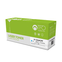 Toner TFO H-126CPF (CE311A, Cy) 1.0K patent free, mėlyna kaina ir informacija | Kasetės lazeriniams spausdintuvams | pigu.lt