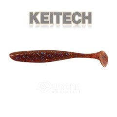 Guminukai Keitech Easy Shiner, rudi, 12vnt. kaina ir informacija | KEITECH Sportas, laisvalaikis, turizmas | pigu.lt