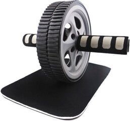 Gimnastikos ratas su kilimėliu Allright, dvigubas kaina ir informacija | Gimnastikos ratai | pigu.lt