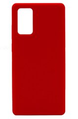 Evelatus Samsung Galaxy Note 20 Soft Case with bottom Red kaina ir informacija | Telefono dėklai | pigu.lt