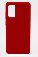 Evelatus Samsung Galaxy S20 Plus Soft Case with bottom Red kaina ir informacija | Telefono dėklai | pigu.lt