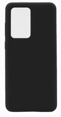 Мягкий чехол Evelatus для Samsung Galaxy S20 Ultra, с нижней частью, чёрный цена и информация | Чехлы для телефонов | pigu.lt