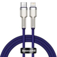 Baseus Cafule Series Metal Data USB Type C - Lightning Cable Power Delivery 20 W, 1 m kaina ir informacija | Laidai telefonams | pigu.lt