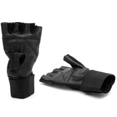 Перчатки тренировочные Evolution, размер L, чёрные цена и информация | Тренировочные перчатки KRF 0016106 Чёрный | pigu.lt