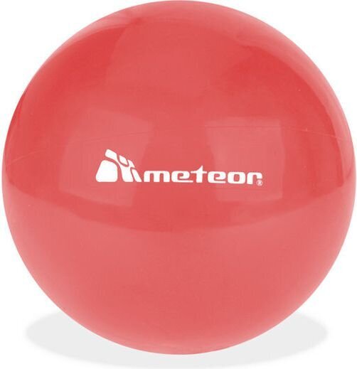 Gimnastikos kamuolys Meteor 20 cm, raudonas цена и информация | Gimnastikos kamuoliai | pigu.lt