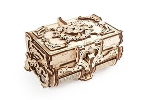 Антикварная коробочка Ugears, 185 деталей цена и информация | Конструкторы и кубики | pigu.lt