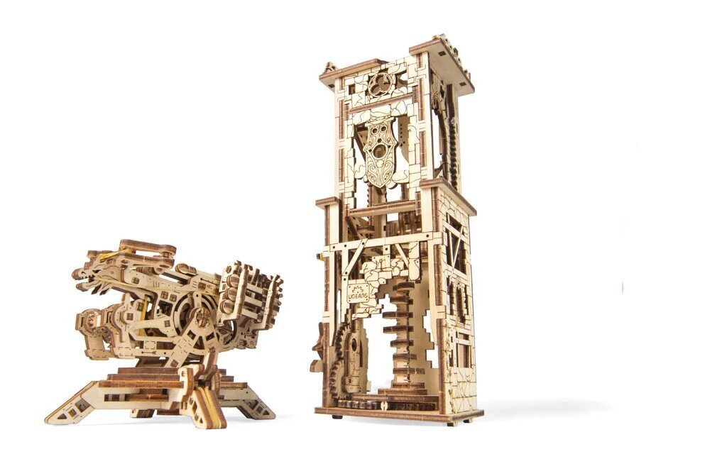 Archballista bokštas Ugears, 292 vnt. kaina ir informacija | Konstruktoriai ir kaladėlės | pigu.lt