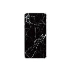 Чехол Wozinsky Marble TPU для Samsung Galaxy A42 5G, чёрный цена и информация | Чехлы для телефонов | pigu.lt