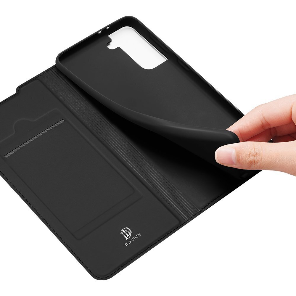 Dėklas Dux Ducis Skin Pro skirtas Samsung Galaxy S21+ 5G, juoda цена и информация | Telefono dėklai | pigu.lt