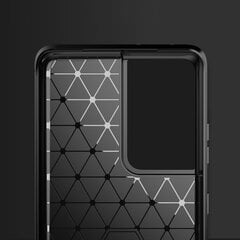 Чехол Hurtel Carbon для Samsung Galaxy S21 Ultra 5G, чёрный цена и информация | Чехлы для телефонов | pigu.lt