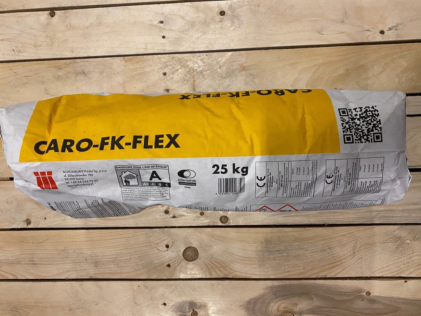 Elastingi plytelių klijai CARO-FK-FLEX, 25kg kaina ir informacija | Klijai | pigu.lt