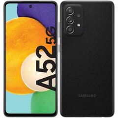 Samsung Galaxy A52 5G Dual-Sim 6/128GB SM-A526BZKD Black цена и информация | Мобильные телефоны | pigu.lt