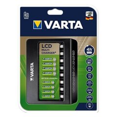 Зарядное устройство Varta LCD Multi-Plus 8 каналов AAA, AA цена и информация | Зарядные устройства для элементов питания | pigu.lt