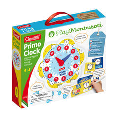 Lavinamasis laikrodis Quercetti Play Montessori Primo Clock kaina ir informacija | Lavinamieji žaislai | pigu.lt