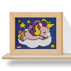 Dėlionė Quercetti Pikselių menas Kawaii stiliaus Vienaragis Pixel Art 4, 0795 kaina ir informacija | Dėlionės (puzzle) | pigu.lt