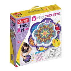 Творческий набор Веревочное искусство Mandala Quercetti Play Creativo String Art цена и информация | Развивающие игрушки | pigu.lt