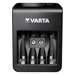 Зарядное устройство универсальное Varta LCD Plug-Plus на 4 АА 2100 мач 4 канала PP3 57687 цена и информация | varta Сантехника, ремонт, вентиляция | pigu.lt