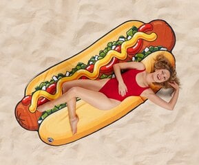 BMBT-0005 Пляжный коврик-полотенце BigMouth, Hot Dog цена и информация | Туристические матрасы и коврики | pigu.lt