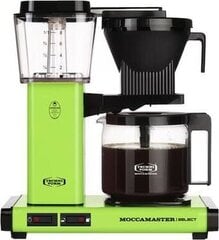 Кофе машина Moccamaster KBG Select Fresh Green Fully-auto Drip 1.25 л цена и информация | Кофемашины | pigu.lt