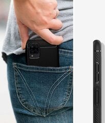 Spigen SPN1481BLK dėklas telefonui skirtas Samsung Galaxy A12, juodas kaina ir informacija | Telefono dėklai | pigu.lt