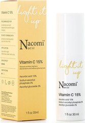 Veido serumas Nacomi Next Level Vitamin C 15% 30 ml kaina ir informacija | Veido aliejai, serumai | pigu.lt