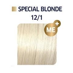 Wella Koleston Perfect Me+ - Special Blonde, 12/1 Ash, 60 мл цена и информация | Краска для волос | pigu.lt