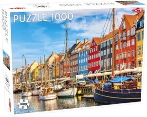 Dėlionė TacTic Nyhavn, Copenhagen, 1000 d. цена и информация | Пазлы | pigu.lt