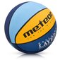 Krepšinio kamuolys Meteor Layup 3 Mėlyna/Geltona/Žalia kaina ir informacija | Krepšinio kamuoliai | pigu.lt