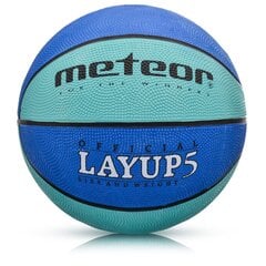 Krepšinio kamuolys Meteor layup, dydis 5 kaina ir informacija | Krepšinio kamuoliai | pigu.lt