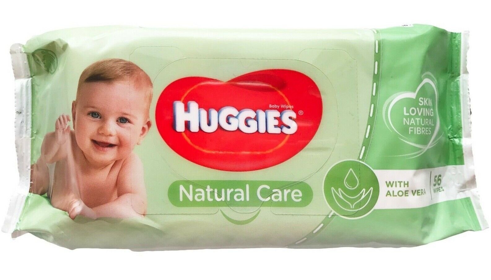 Drėgnos servetėlės Huggies Natural Care, 10x56 vnt kaina ir informacija | Drėgnos servetėlės, paklotai | pigu.lt