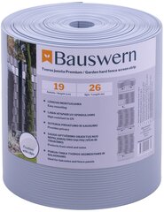 Tvoros juosta Bauswern premium, 26 x 0,19 m (700 g/m²). Šviesiai pilka kaina ir informacija | Tvoros ir jų priedai | pigu.lt