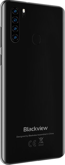 Blackview A80 Plus, 64GB, Dual SIM, Black цена и информация | Mobilieji telefonai | pigu.lt