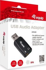 Equip 245320 kaina ir informacija | Adapteriai, USB šakotuvai | pigu.lt