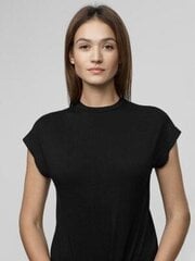 Marškinėliai moterims 4f T-shirt H4L21TSD038, juodi kaina ir informacija | Marškinėliai moterims | pigu.lt