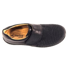 Женские кожаные туфли Helios Comfort, черные цена и информация | Женские туфли | pigu.lt